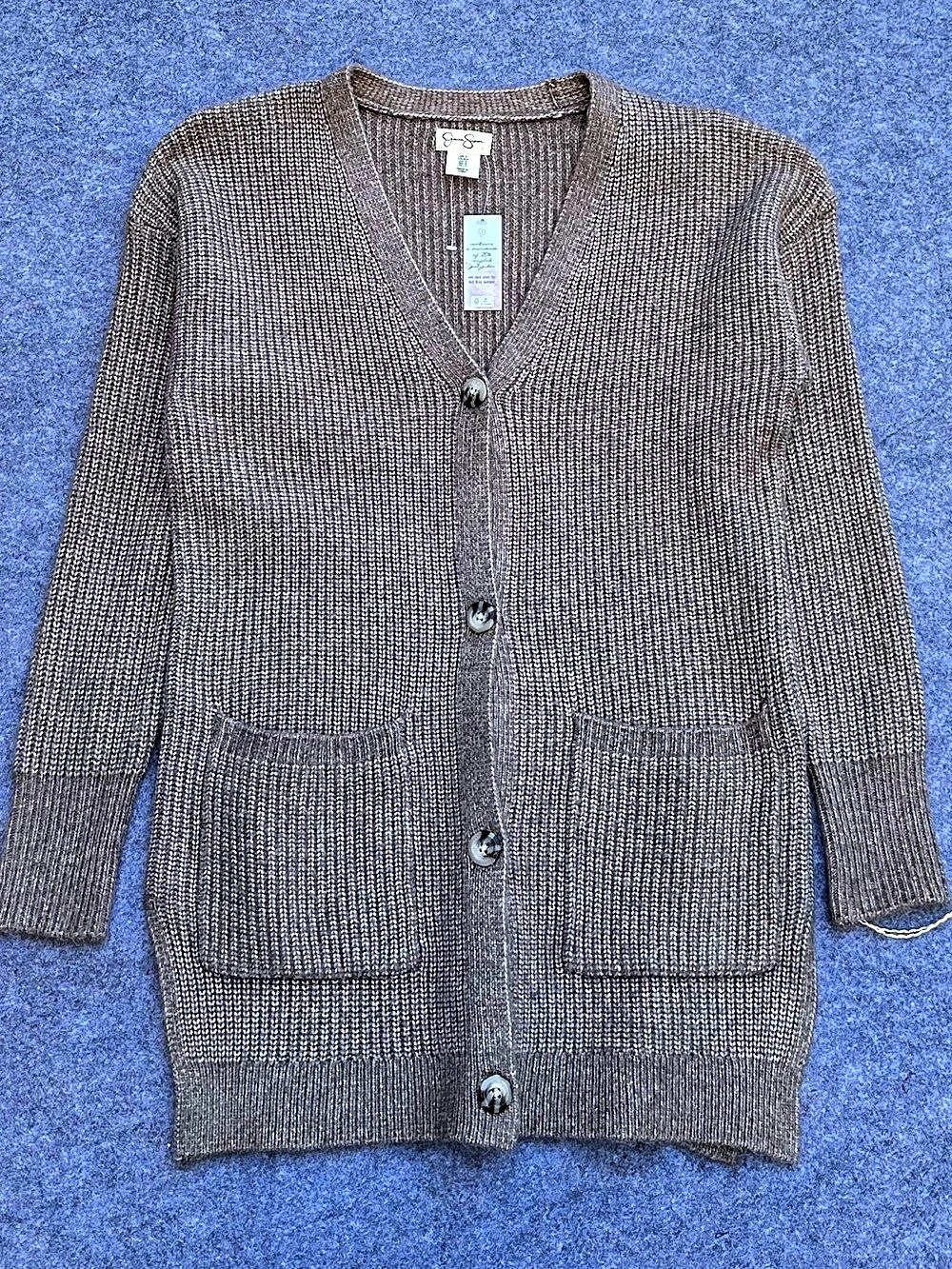 Jessica Simpson Brown Cardigan Size Small